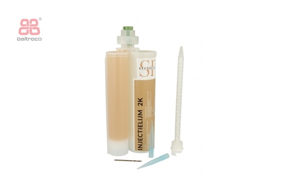 Stonefix 400 ml. Injectielijm 2K professionele set |  voor losliggende en holklinkende tegels